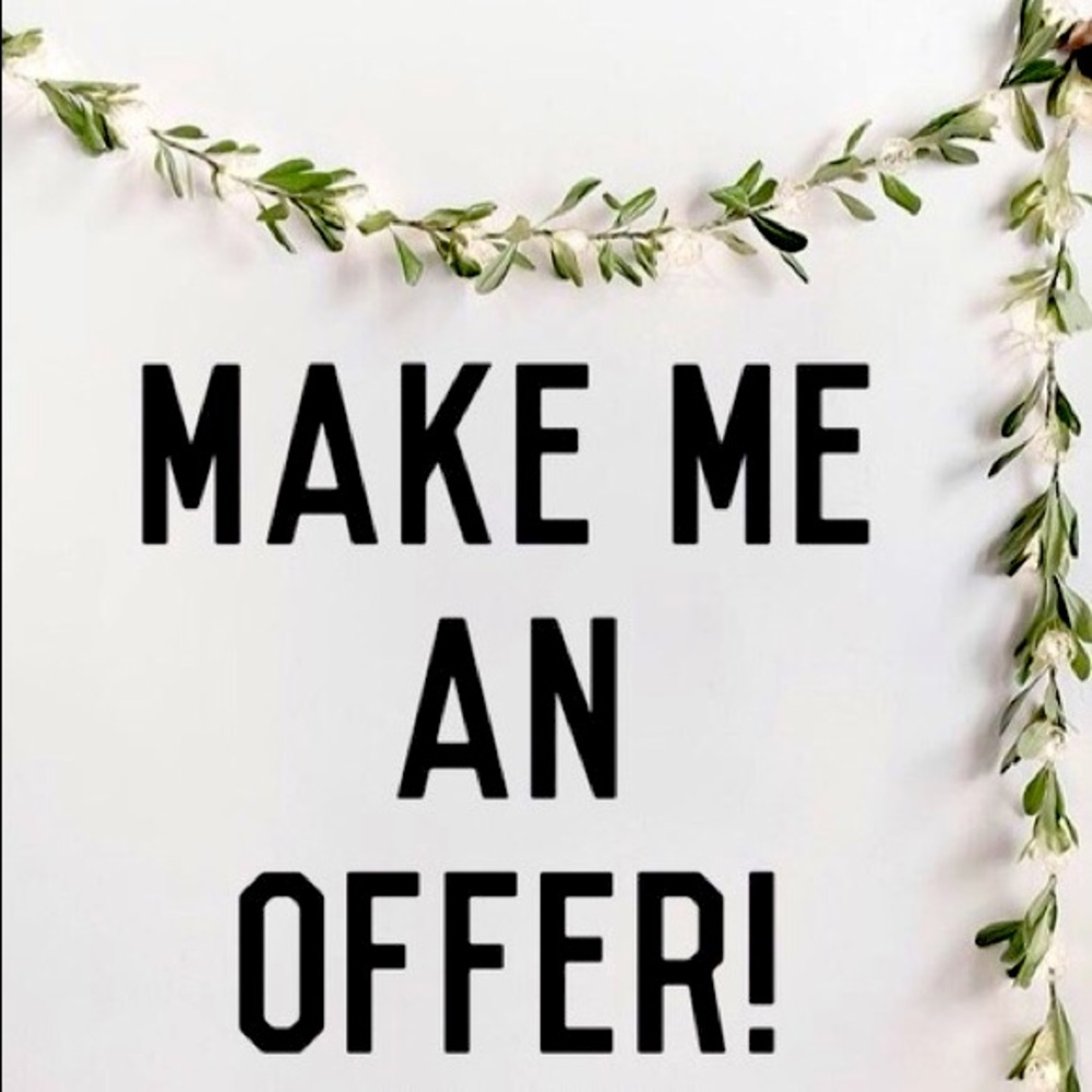 Make me offers ☺️